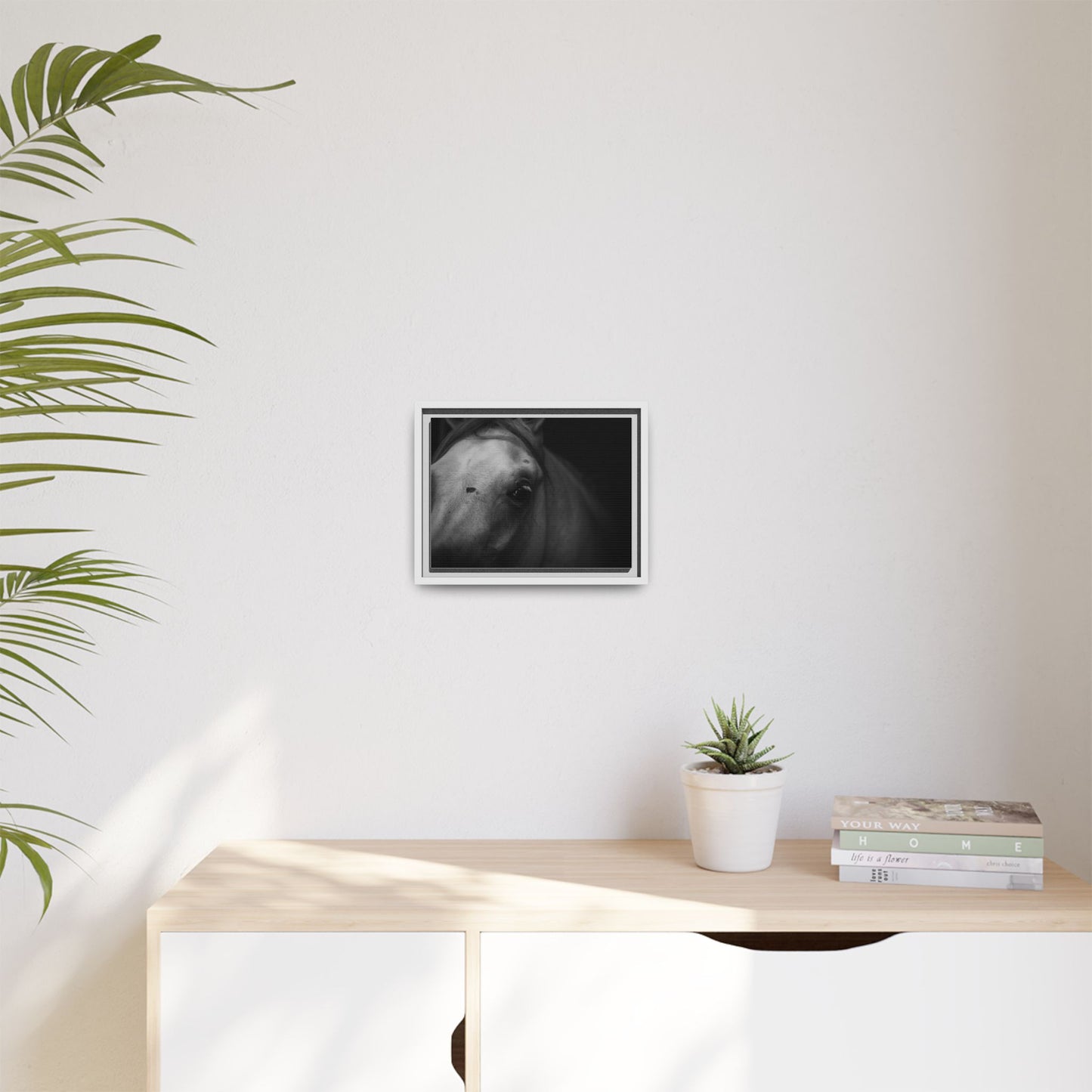 Framed Fine Art Photography of an Arabian Horse