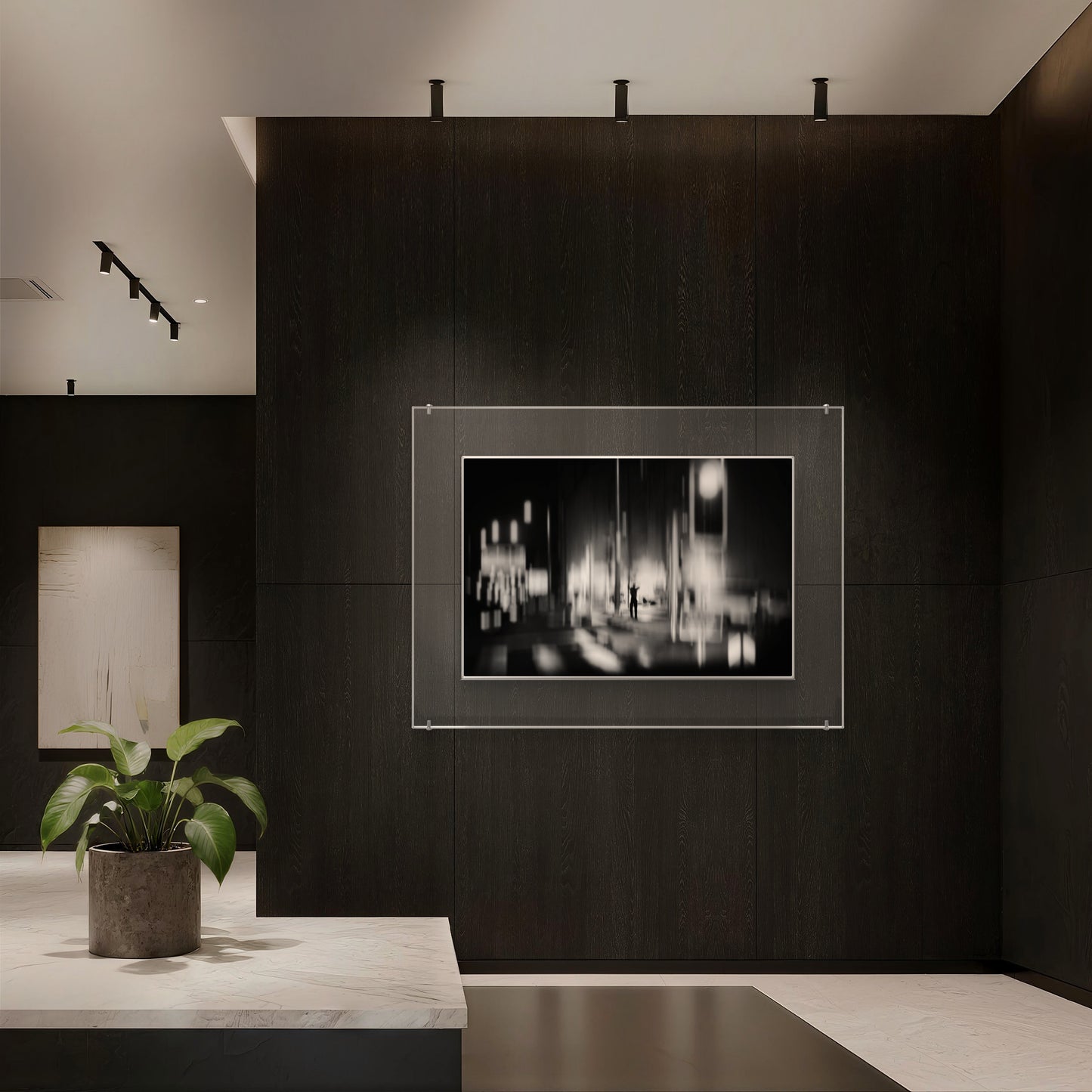 Ascending lights - Black & White Fine Art Download