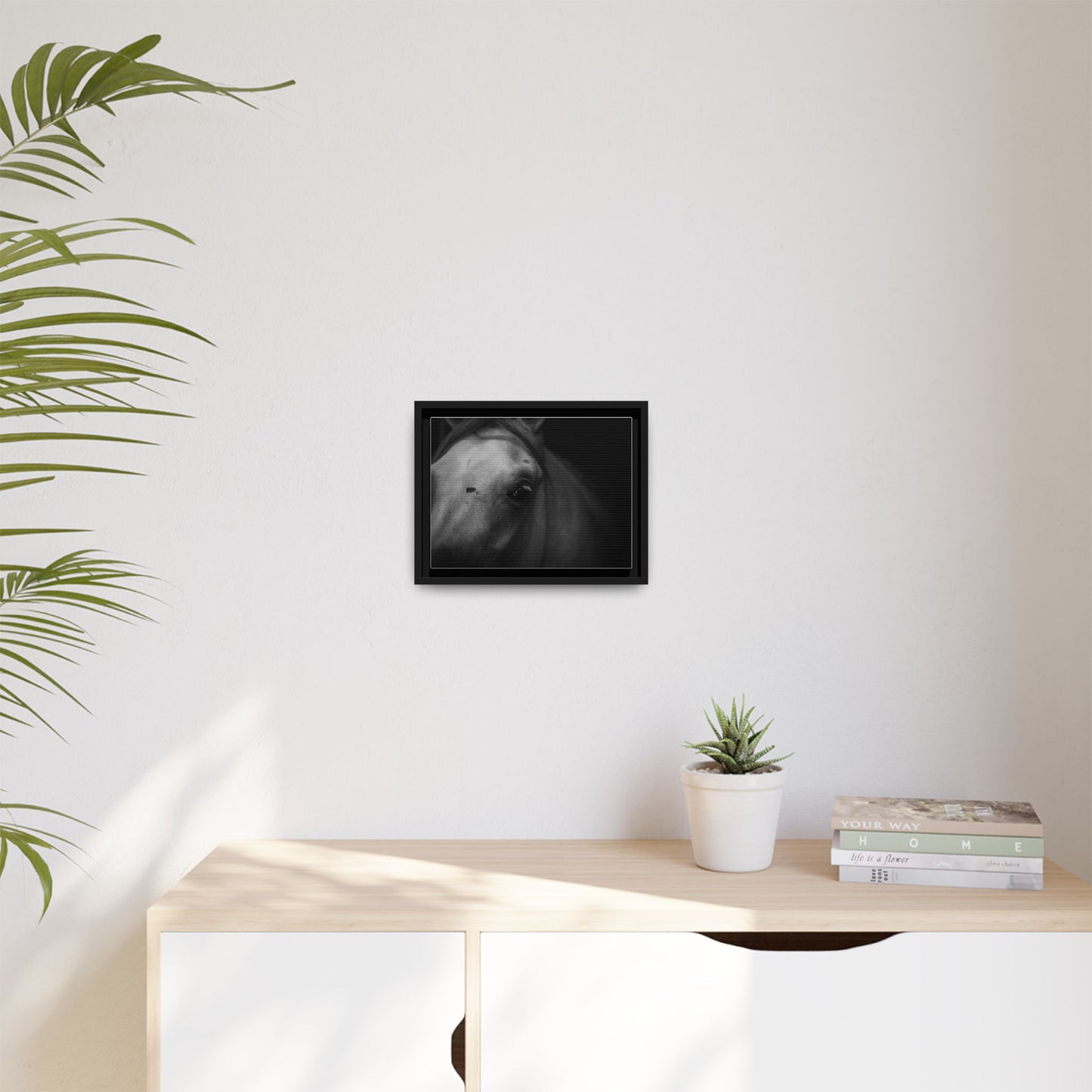 Framed Fine Art Photography of an Arabian Horse