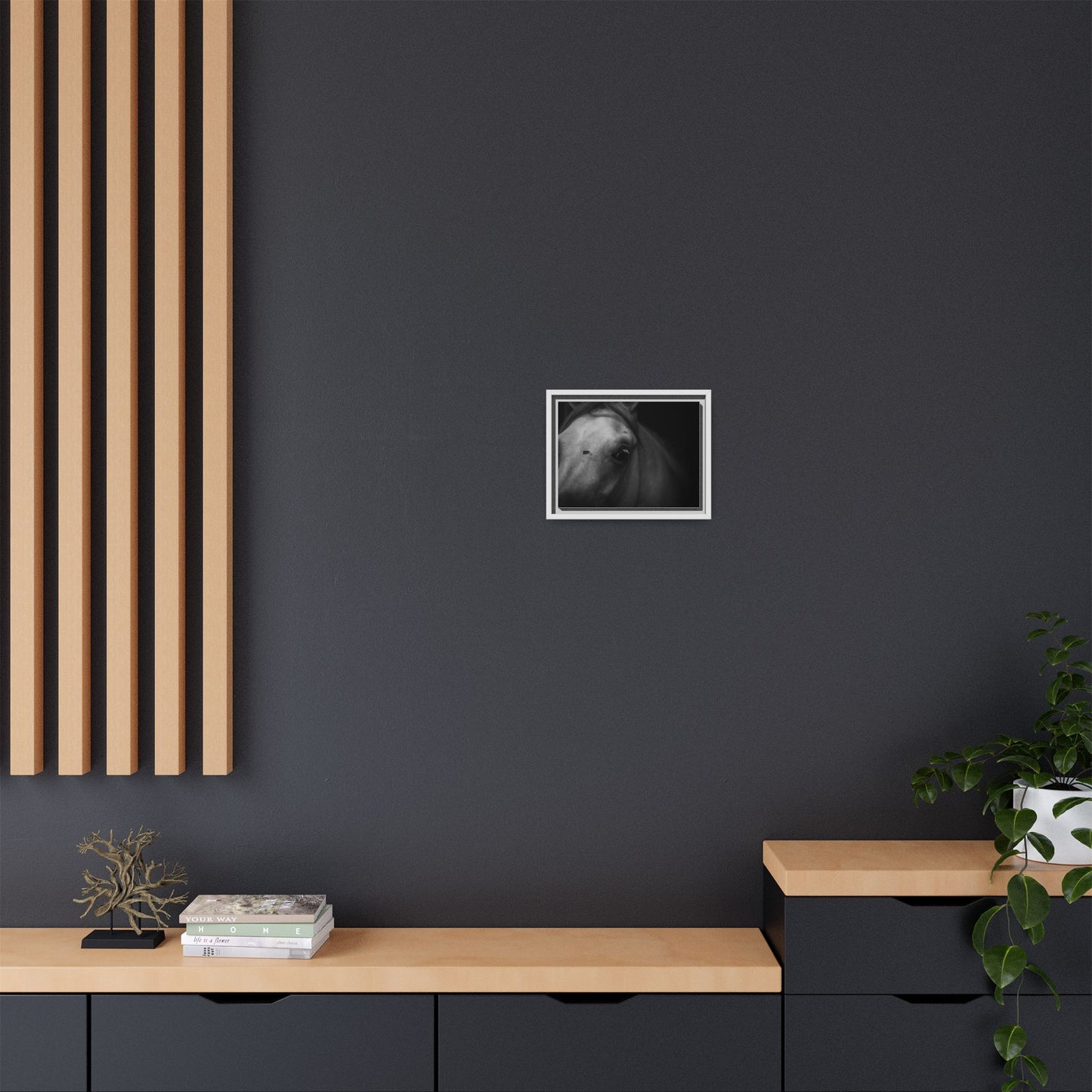Framed Fine Art Photography of an Arabian Horse