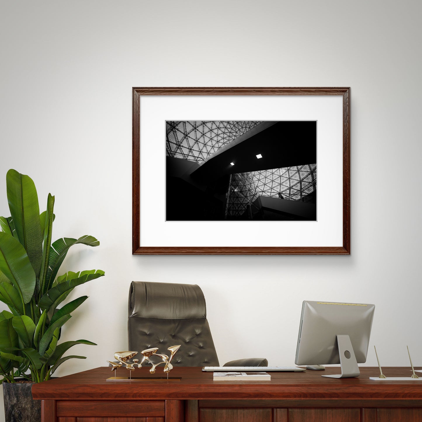 The Dome 2 - Grand mosque, Black & White Fine Art Download