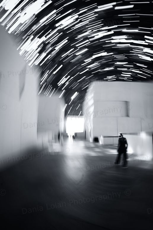 Spinning Stillness – Louvre Abu Dhabi, Black & White Fine Art Download