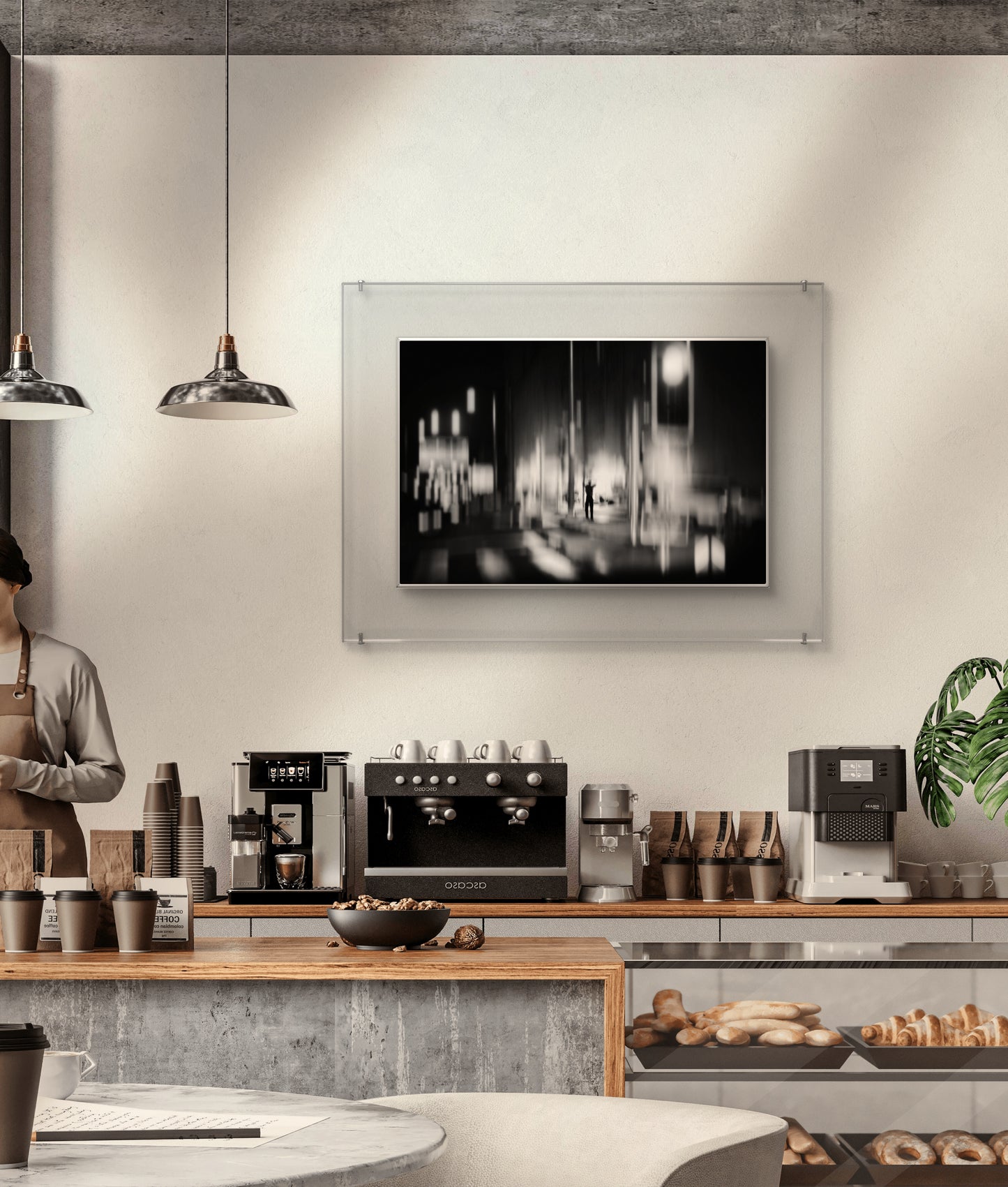 Ascending lights - Black & White Fine Art Download