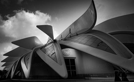 UAE pavilion - Expo 2020, Black & White Fine Art Download