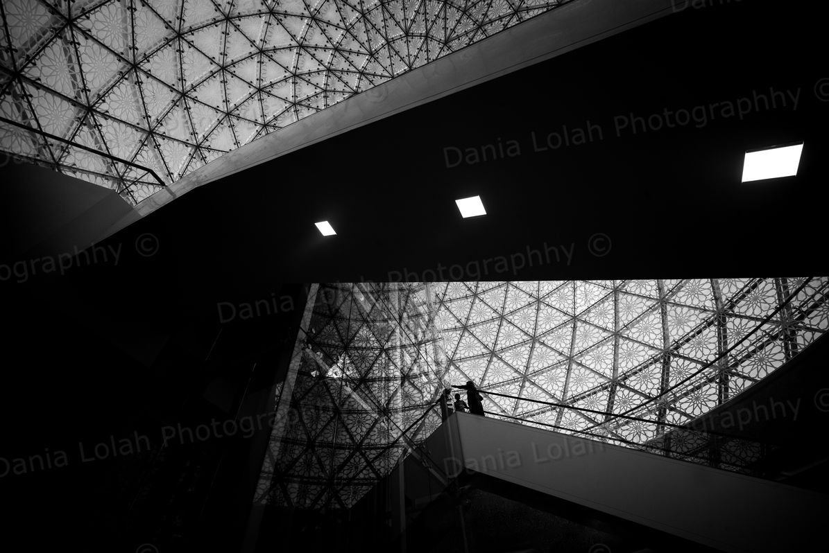 The Dome 2 - Grand mosque, Black & White Fine Art Download