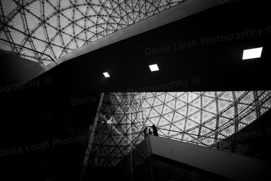 The Dome 2 - Grand mosque, Black & White Fine Art Download